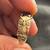 Size 10.5  Owl ring 14K Yellow Gold 10 Grams 🦉 3 thumbnail