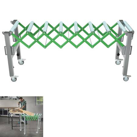was$210 Roller Conveyor Table Flexible 1