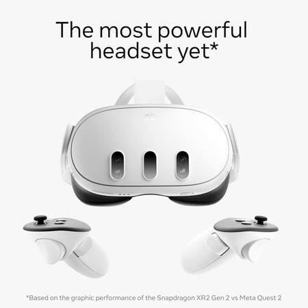 Meta Quest 3 with wireless charging base & more... 1