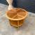 Mid-Century Modern Walnut & Oak Round Tier Side Table by Lane, c.1950’ 3 thumbnail