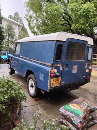 ORIG CLASSIC 1981 LAND ROVER SERIES III 109 WAGON V8 STAGE1 2nd OWNR - $16,000 (san mateo)63613134201729124