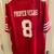 SF 49'ers #8 Size XL Football Jersey 2 thumbnail