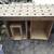 Champagne Riddler --Two oak cabinet  boxes nd 4 turning bookshelves 1 thumbnail