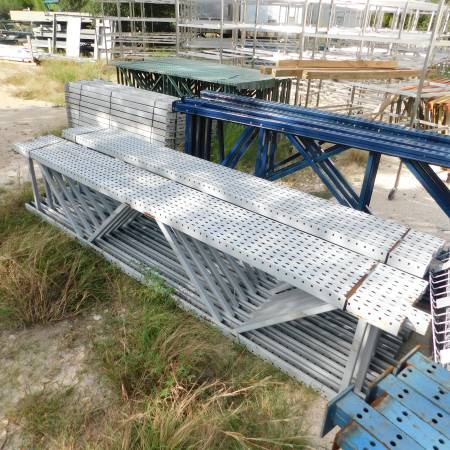 Steel Warehouse Racking System Drop-In 12' H x 28" D x 8' W 1