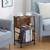 NEW 3 Tier Narrow Side Table with Charging Station 9 thumbnail