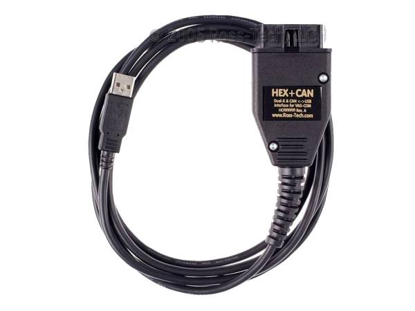 正規品 HEX+CAN USB接続ケーブル Ross-Tech VAGCOM Ross-Tech HEX+CAN USB Interface Cable - auto parts - by
