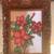 Airbrush Painting On Silk 1940's With Beautiful Carved Wood Frame 2 thumbnail