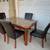 Large Marble Top Dinning Table with Five Chairs 6 thumbnail