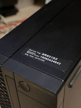 Dell Optiplex i5 7600, with AMD Graphics Card, 119GB M.2 SSD, WIN10Pro 1