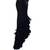 Betsy & Adam Women Halter Neck Cascading Ruffle Sz 4 Black dress 17 thumbnail