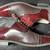 Giorgio Venturi Leather Dress Shoes Size 9 #5925 Burgundy Barely Used 7 thumbnail