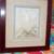 PAINTING Wall Hanging Flower Theme Print Cherry Color Wood Frame 6 thumbnail