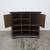 Brown Wood 2-Tone Curved Bar (missing one shelf) 16 thumbnail
