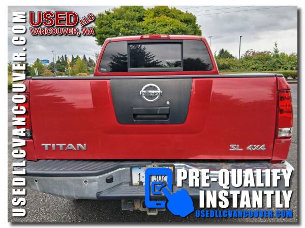 2012 Nissan Titan Crew Cab SL Pickup 4D 5 1/2 ft 4x4 4WD Truck FINANCI - $3,750 ((( HUGE SELECTION | EASY FINANCING | BEST DEALS )))63435627952003121