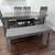 Modern Gray Dining Table Set -Nebraska Furniture Mart -Table + 4 Chairs + Bench 2 thumbnail