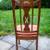 Solid oak dining chair set of 6 4 thumbnail
