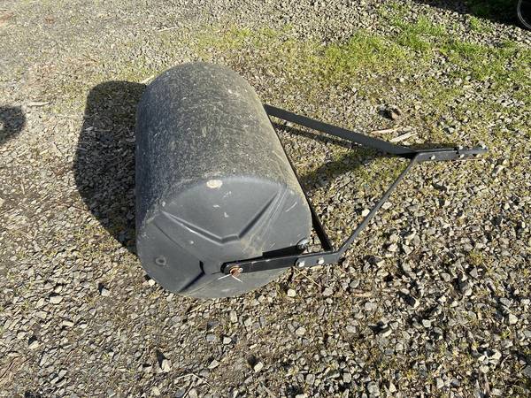 Rigid, Poly Lawn Roller Yard Roller tow-behind 1