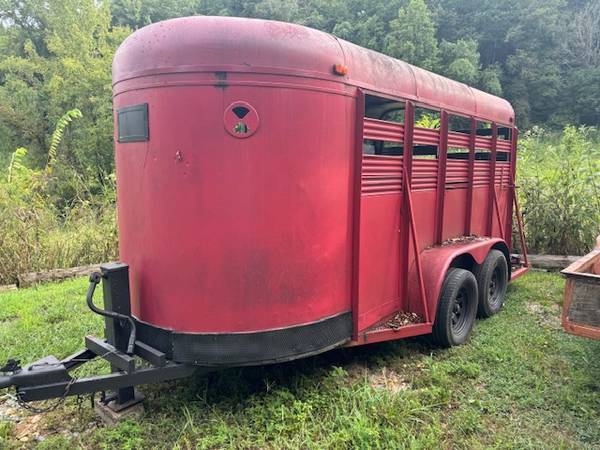 Trailer, Livestock, or Horse trailer 1