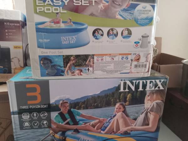 Pool and boat 1