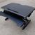 Fully Adjustable Standing Desk with Keyboard Support, Black 1 thumbnail