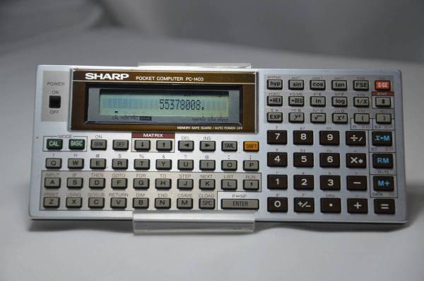 Sharp Pocket Computer PC-1403  Basic language 1