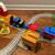 MATTEL FISHER PRICE 1999 TOOTS THE TRAIN SET ~ WORKS!! 4 thumbnail