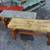 Reclaimed Wood Rustic Bench 2 thumbnail