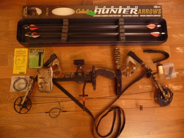 PSE “RTS STINGER HP” BOW W/ARROWS & EXTRAS 1