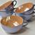 19 Pcs Antique 1920s Japan Blue & Gold Lusterware Plates Cups Set 13 thumbnail