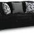 NEW Ashley Midnight-Madness Sofa Couch in Black, Dark Gray or Brown 1 thumbnail