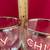 Chimay Beer Glass Chalice Stemmed 16 oz Silver Rimmed Set of Two 4 thumbnail