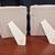Set of 8 white Lenox French Perle picture frames 4 thumbnail
