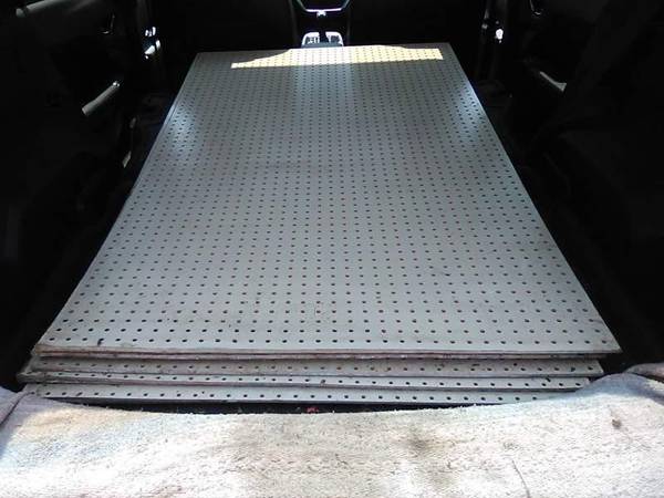 PEGBOARD / WHITE laminated $5 per sheet 1