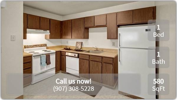 $1,303 / 1br - 580ft2 - A canvas for your dreams: Experience our spacious 1 BR today! (Anchorage - South West Near Jewel Lake)63991793362306121