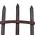 Antique Wrought Iron Gate - 52.5" W x 75" T - GA21047 4 thumbnail