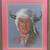 Original Native American Portrait with Buffalo Horns - Signed Optiz - 3 thumbnail