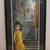 AUCTION  Giclee Artwork - Girl on Stairs by MDH Keane, Framed 20" x 35 1 thumbnail