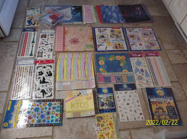 Scrapbooking items 1