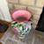 LESAL STUDIO INTERNATIONAL Hand Painted 16" Floral Vase Import 2 thumbnail