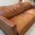 Crate & Barrell Leather Sofa 2 thumbnail