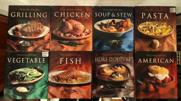 Williams-Sonoma Collection of 8 Cookbooks 1