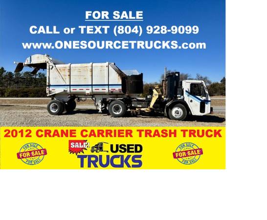 Camión de basura HEIL CRANE CARRIER 2012 Crane Carrier Co. Low Entry - $24,999 (Burkeville)63620453734913121