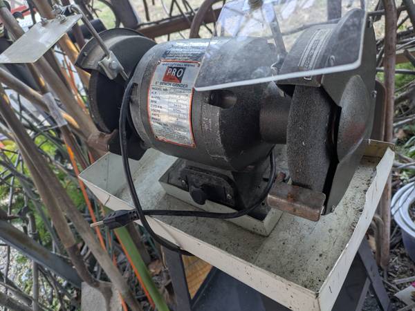 Bench Grinder plus  Metal Stand 1