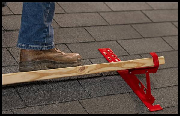 9 Adjustable Red Roofing Brackets-for 30 45 or 60 Degree Roof Pitch 1