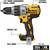 DeWALT 20V MAX XR Cordless 3-Speed 1/2 in. Hammer Drill (Tool Only) 2 thumbnail