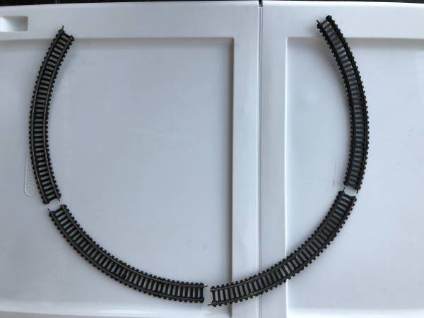 HO Train Track possibly American Flyer Track --- 4 Pieces 1