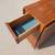 Vintage Mid Century Teak Drop-Leaf Dining Table with 4 Folding Chairs 15 thumbnail