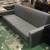 Gray fabric sofa / bed 2 thumbnail