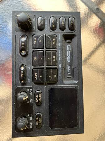 95 Geo Tracker stereo/cassette player 1