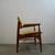 1950's Mid Century Modern Walnut Thonet Arm Chair 14 thumbnail